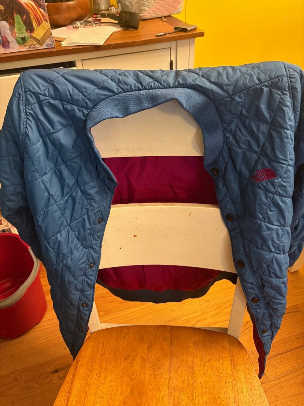 Blue/Pink Northface light jacket